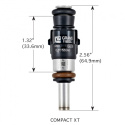 1150cc Shorty Extended Tip EV14 Spridare Grams Performance