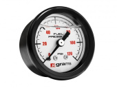 G2-99-1200W Bränsletrycksmätare 0-120psi - Vit Grams Performance (1)