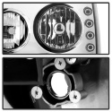 Silverado 1500/2500 99-02 / Silverado 3500 01-02 / Suburban 1500/2500 00-06 / Tahoe 00-06 LED (Utbytbara LEDs) Strålkastare – Krom Spyder Auto