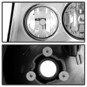 Silverado 1500/2500 99-02 / Silverado 3500 01-02 / Suburban 1500/2500 00-06 / Tahoe 00-06 LED (Utbytbara LEDs) Strålkastare – Krom Spyder Auto