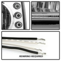 Silverado 1500/2500 99-02 / Silverado 3500 01-02 / Suburban 1500/2500 00-06 / Tahoe 00-06 LED (Utbytbara LEDs) Strålkastare – Krom Spyder Auto