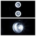 Ford Mustang 87-93 1PC LED (Utbytbara LEDs) Strålkastare - Svarta Spyder Auto