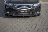 Honda Accord Viii (Cu Series) Facelift 2011-2015 Frontläpp / Frontsplitter Maxton Design