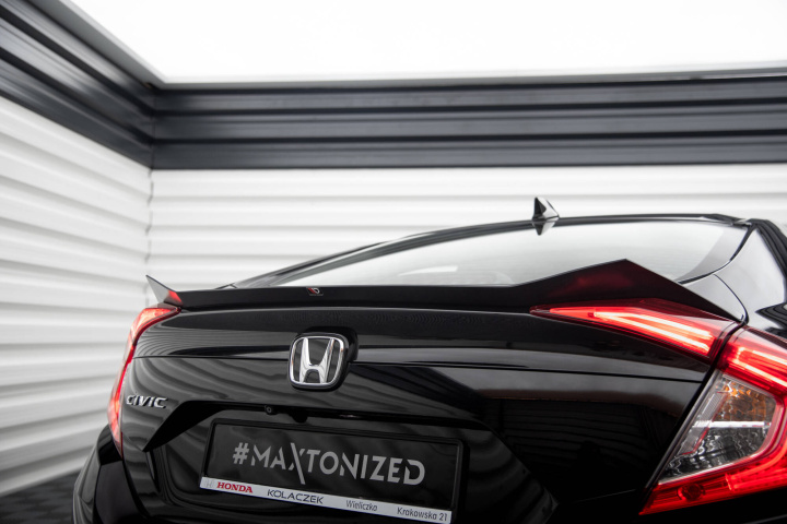 Honda Civic Mk10 2017-2022 Vinge / Vingextension Maxton Design i gruppen Välj bilmodell / Honda / Civic FC - FK Standard 16-21 / Styling / Vingar hos DDESIGN Scandinavia AB (HO-CI-10-CAP1G)