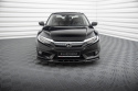 Honda Civic Mk10 2017-2022 Frontläpp / Frontsplitter V.1 Maxton Design