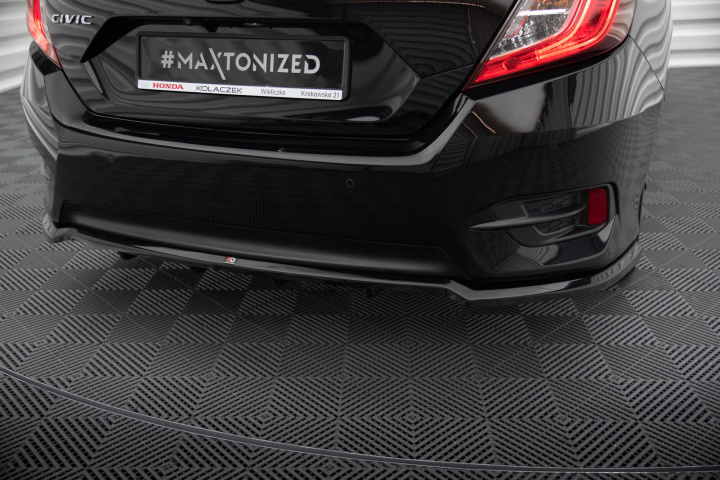 Honda Civic Mk10 2017-2022 Bakre Splitter / Diffuser med Splitters Maxton Design i gruppen Välj bilmodell / Honda / Civic FC - FK Standard 16-21 / Styling / Bak hos DDESIGN Scandinavia AB (HO-CI-10-RD1G-RD2G)