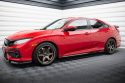 Honda Civic SI Mk10 2017-2022 Sidokjolar / Sidoextensions Maxton Design