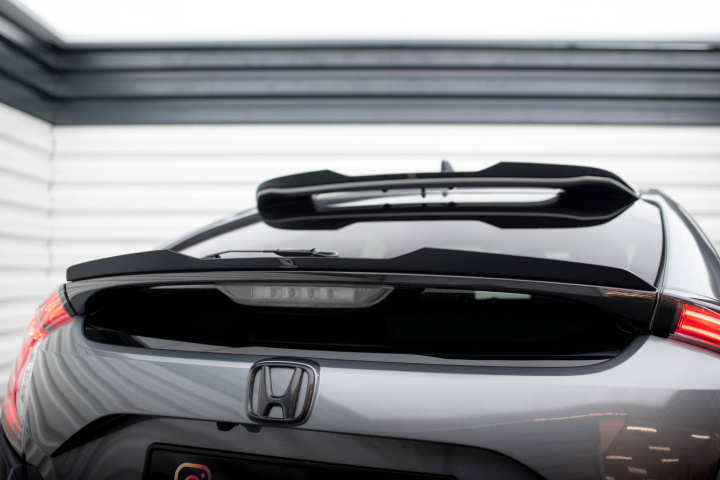 Honda Civic Sport FK Mk10 2017-2022 Nedre Vingextension V.2 Maxton Design i gruppen Välj bilmodell / Honda / Civic FC - FK Standard 16-21 / Styling / Bak hos DDESIGN Scandinavia AB (HO-CI-10-SPORT-CAP2G)