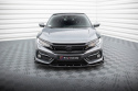 Honda Civic Sport FK Mk10 2017-2022 Frontsplitter + Splitters V.1 Maxton Design