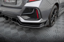 Honda Civic Sport FK Mk10 Facelift 2020-2022 Bakre Splitter (Med Splitters) + Splitters V.1 Maxton Design
