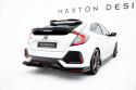 Honda Civic Sport Mk 10 2017-2019 Bakre Splitter Maxton Design