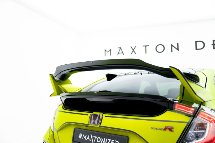 Honda Civic Type-R Mk10 / Mk10 Facelift 2019-2022 Övre Vinge / Vingextension V.2 Maxton Design i gruppen Välj bilmodell / Honda / Civic Type R FK8 17-21 / Styling hos DDESIGN Scandinavia AB (HO-CI-10-TYPE-R-CAP2G)