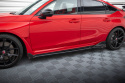 Honda Civic Type-R FL5 Mk11 2023+ Sidoextensions + Splitters V.1 Maxton Design