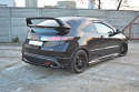 Honda Civic MK8 Type-R/S 2006-2011 Bakre Splitter / Diffuser Maxton Design