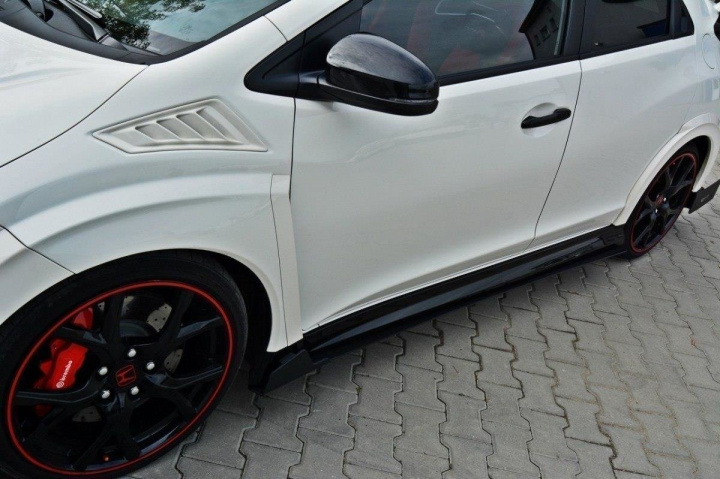 HO-CI-9-TYPE-R-CNC-SD1A Honda Civic Type R FK2 2015-2017 Racing Sidokjol V.1 Maxton Design