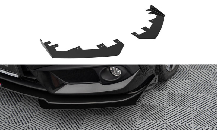 Honda Civic Mk10 2019-2022 Främre Splitters Maxton Design i gruppen Välj bilmodell / Honda / Civic FC - FK Standard 16-21 / Styling hos DDESIGN Scandinavia AB (HOCI10CNC-FSF1G)