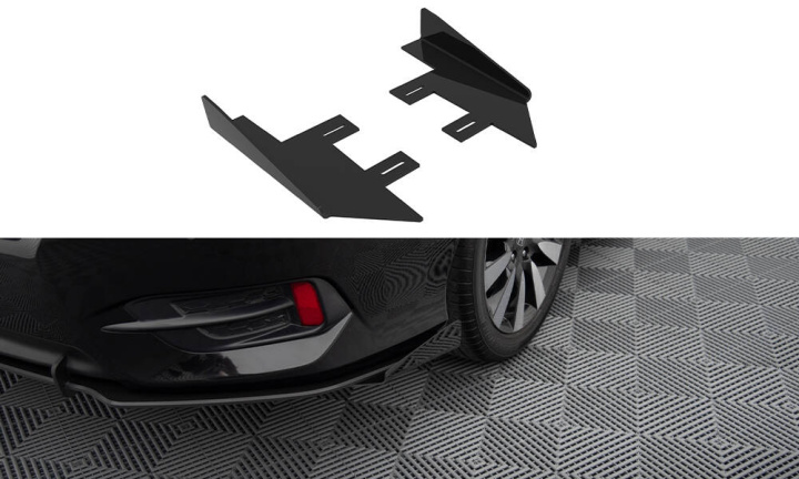 Honda Civic Mk10 2019-2022 Bakre Sidosplitters Maxton Design i gruppen Välj bilmodell / Honda / Civic FC - FK Standard 16-21 / Styling hos DDESIGN Scandinavia AB (HOCI10CNC-RSF1G)