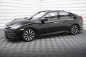 Honda Civic Mk10 2019-2022 Street Pro Sidoextensions + Splitters Maxton Design