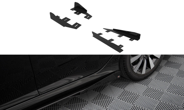 Honda Civic Mk10 2019-2022 Sidosplitters Maxton Design i gruppen Välj bilmodell / Honda / Civic FC - FK Standard 16-21 / Styling hos DDESIGN Scandinavia AB (HOCI10CNC-SF1G)