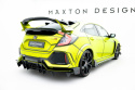 Honda Civic Type-R Mk10 / Mk10 Facelift 2019-2022 Street Pro Bakre Diffuser Maxton Design