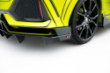 Honda Civic Type-R Mk10 / Mk10 Facelift 2019-2022 Street Pro Bakre Diffuser Maxton Design