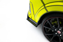 Honda Civic Type-R Mk10 / Mk10 Facelift 2019-2022 Street Pro Bakre Diffuser V.2 Svart/Röd Maxton Design
