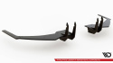 Honda Civic Type-R Mk10 / Mk10 Facelift 2019-2022 Street Pro Bakre Diffuser V.2 Svart/Röd Maxton Design