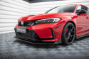 Honda Civic Type-R MK11 FL5 2023+ Frontläpp / Frontsplitter + Splitters V.1 Maxton Design