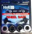 H&R Låsbultsats HR-10217-1 Universal Passar M12 M14 bultar Sats om 4 st inkl nyckel Version