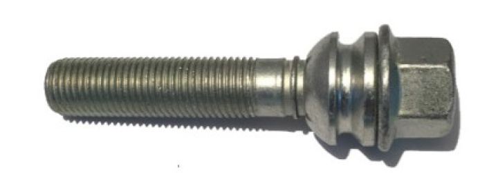 HR-1452907 H&R hjulbult M14x1,5 sfärisk 14mm säte rörlig stål kona Porsche VW T5 VW Touareg Silver, Längd 29mm i gruppen Välj bilmodell hos DDESIGN Scandinavia AB (HR-1452907)