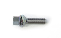 HR-1454503 H&R hjulbult M14x1,5 sfärisk 13mm säte rörlig kona Audi S5 RS5 Silver, Längd 45mm