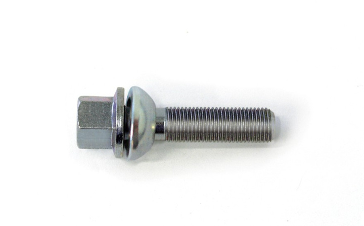 HR-1454803 H&R hjulbult M14x1,5 sfärisk 13mm säte rörlig kona Audi S5 RS5 Silver, Längd 48mm i gruppen Välj bilmodell hos DDESIGN Scandinavia AB (HR-1454803)