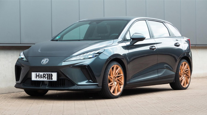 H&R Sänkningssats MG MG4 Electric 4wd 320kW X Power Sänker ca: 30mm fram 25mm bak i gruppen Välj bilmodell hos DDESIGN Scandinavia AB (HR-28559-2)