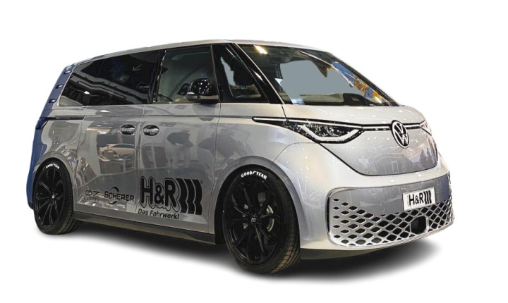 H&R Sänkningssats Volkswagen Id Buzz inkl GTX lång version inkl Cargo Pro i gruppen Välj bilmodell hos DDESIGN Scandinavia AB (HR-28572-2)