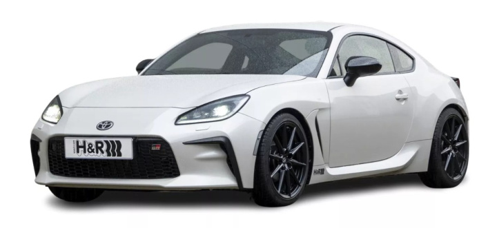 H&R Sänkningssats Toyota GR86 2wd T2 i gruppen Välj bilmodell hos DDESIGN Scandinavia AB (HR-28576-1)