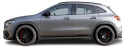 H&R Sänkningssats Mercedes GLA35 GLA45 F2B