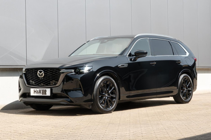 H&R Sänkningssats Mazda CX-80, Typ KL01 3,3L Diesel e-Skyactiv, 4WD i gruppen Välj bilmodell hos DDESIGN Scandinavia AB (HR-28581-3)