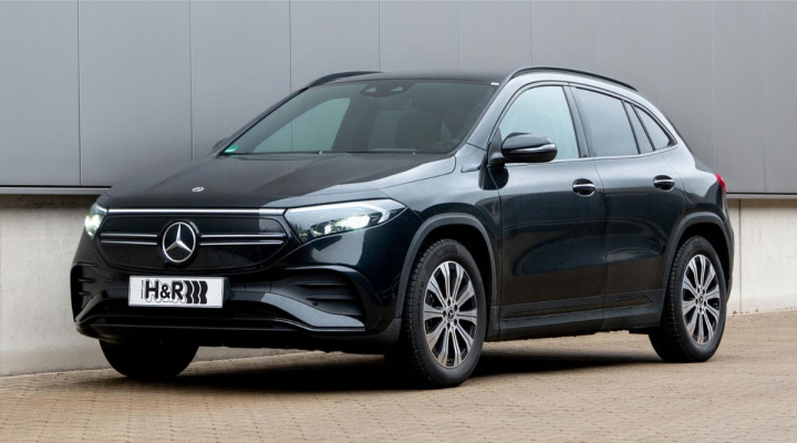 H&R Sänkningssats Mercedes 2FB EQA 300 350 4matic 4wd Sänker ca: 20mm fram 25mm bak i gruppen Välj bilmodell hos DDESIGN Scandinavia AB (HR-28583-2)