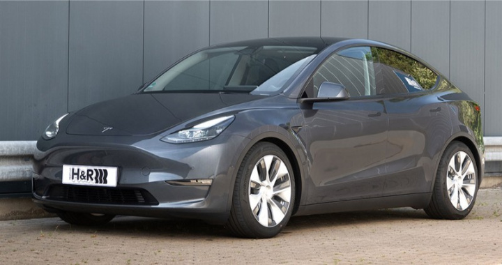 H&R Sänkningssats Tesla Model Y 2wd inkl Performance i gruppen Välj bilmodell hos DDESIGN Scandinavia AB (HR-28605-2)