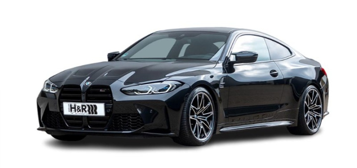 H&R Sänkningssats BMW 4 Serie M4 Typ G82 4wd xDrive i gruppen Välj bilmodell hos DDESIGN Scandinavia AB (HR-28616-4)