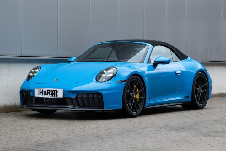 H&R Sänkningssats Porsche 911 GTS inkl GTS 4S Typ 992 PASM SportChassi inkl modell med liftsystem i gruppen Välj bilmodell hos DDESIGN Scandinavia AB (HR-28628-3)