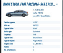 H&R Sänkningssats BMW 5 Serie Typ G30 545e xDrive inkl Adaptivt chassi