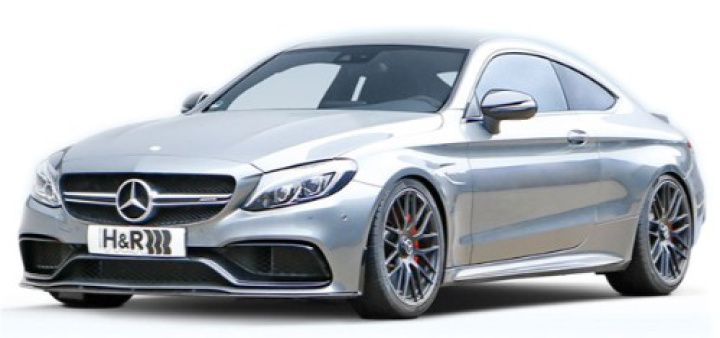 H&R COILOVER MERCEDES C CLASS W205 2014- Typ 205 C63 AMG Coupe i gruppen Välj bilmodell hos DDESIGN Scandinavia AB (HR-28734-2)