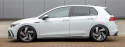 H&R COILOVER VOLKSWAGEN GOLF 8 2019- Upp till 990kg framaxelvikt 55mm fjäderben Stel bakaxel