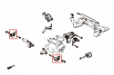 Honda Civic EG / EK / DC2 Främre Nedre Förstärkta Motorfästen 2 Delar/Set Hardrace