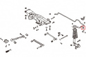 Subaru Impreza GC 92-00 / Forester 97-02 / Legacy 95-98 Främre/Bakre 22MM Förstärkt Krängningshämmarbussning 2 Delar/Set Hardrace