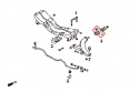 Subaru Impreza WRX/STI GC/GD 92-06 / Legacy 95-98 Främre Länkarms-bussning - Stora (Pillowball) 2 Delar/Set Hardrace