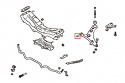 Subaru Impreza WRX/STI 07-11 / Legacy 98-14 / Levorg 14+ / Forester 09-14 / GT86 / BRZ Främre Nedre Stag Bussning - Lilla (Förstärkta Gummibussningar)