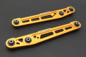 Honda Civic EK 97-00 Bakre Nedre Länkarmar Guld (Förstärkta Gummibussningar - Aluminium) 2 Delar/Set Hardrace