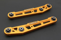 Honda Civic EG Bakre Nedre Länkarmar Guld (40mm Stötdämparbussning) (Förstärkta Gummibussningar) 2 Delar/Set Hardrace